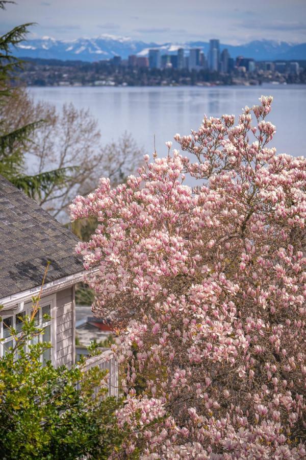 Sunrise On Lake Washington Villa Seattle Buitenkant foto